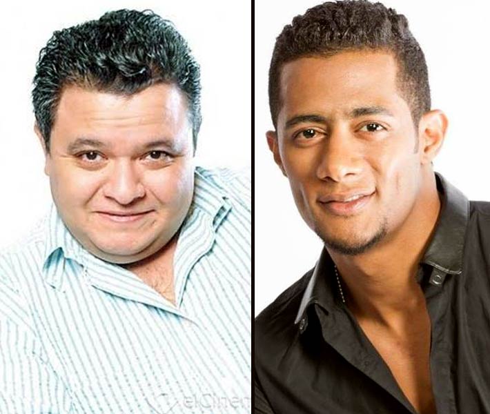 محمد رمضان وخالد جلال