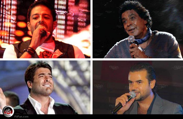 منير وحماقي وسامو وكفوري يتنافسون على لقب أفضل مطرب