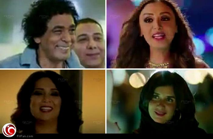 عدد من النجوم المشاركين في &quot;مصر قريبة&quot;