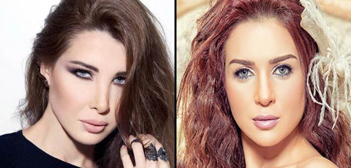 مي عز الدين ونانسي عجرم