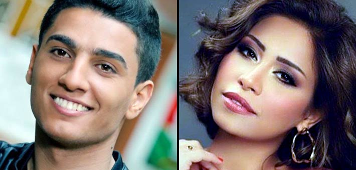 شيرين عبد الوهاب ومحمد عساف