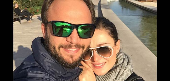 مكسيم خليل وزوجته سوسن أرشيد