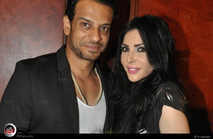 أشرف مصيلحي في الاحتفال بنهاية التصوير