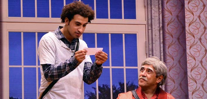 أشرف عبد الباقي وعلي ربيع في "العجوز والكنز"