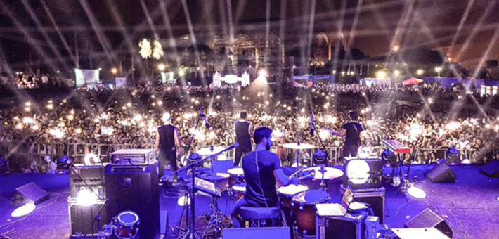 حفل فريق &quot;مشروع ليلى&quot; في القاهرة