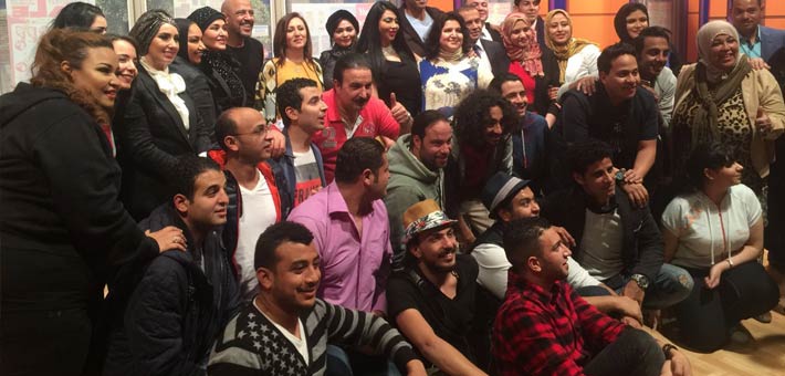 فريق &quot;مسرح مصر&quot; في دولة الكويت