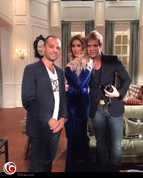 مايا في كواليس الحلقة