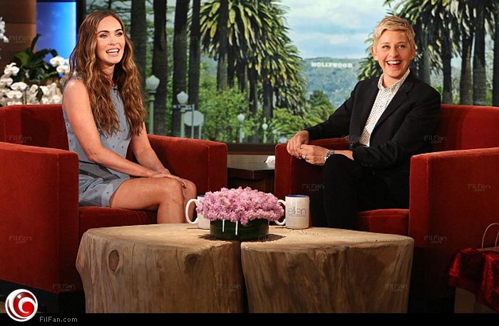 ميجان فوكس مع إلين ديجينيريس