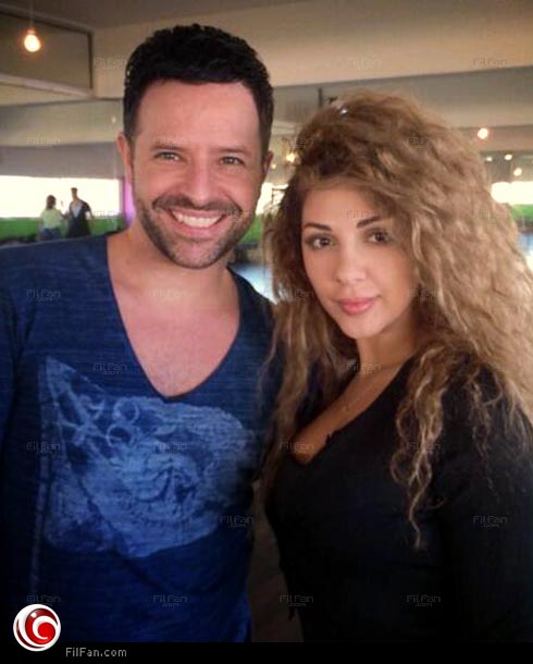 ميريام فارس مع مصمم الرقصات Daren Bennett