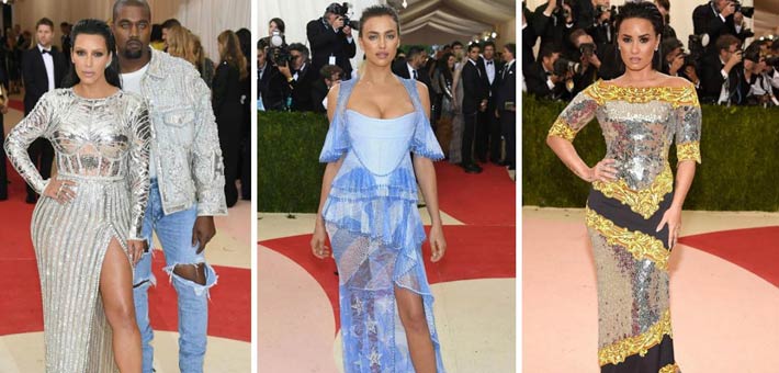 ديمي لوفاتو و إيرينا شايك وكيم كاردشيان