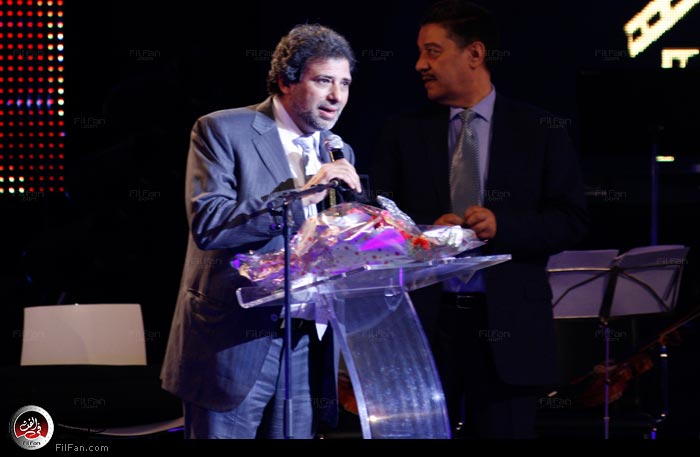 خالد يوسف في المهرجان