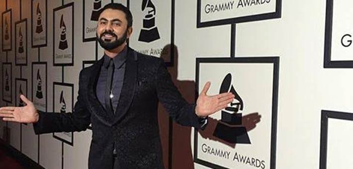 محمد كريم في حفل &quot;الجرامي&quot; 2016