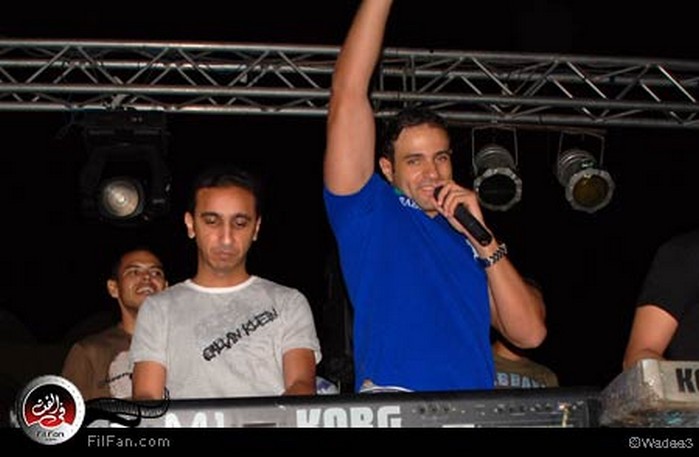 محمد نور في حفل هرم سيتي بالعيد