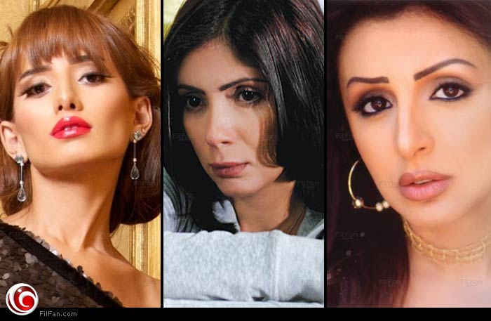 أنغام ومنى زكي وزينة