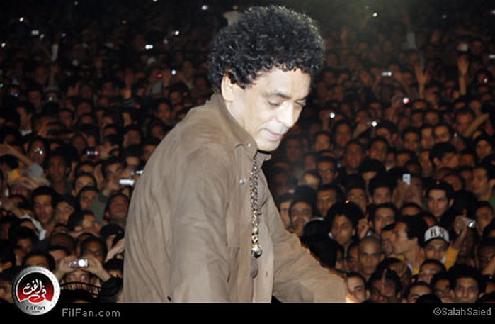 محمد منير في إحدى حفلاته