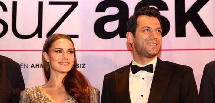 مراد يلدريم وفهرية أفجين من افتتاح فيلمهما