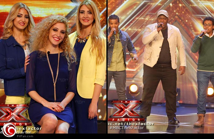 فريق Mounib Band بجانب الفريق اللبناني M Sisters