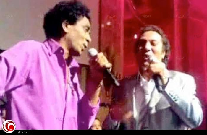 الحجار ومنير في حفل سابق