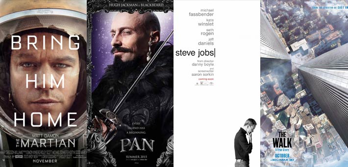 من أبرز أبطالها مات ديمون وتوم هانكس وستيف جوبز.. ماذا تشاهد من أفلام أكتوبر 2015؟