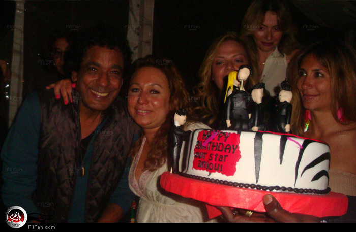 منير وإنجي في عيد الميلاد