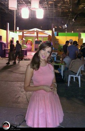 نانسي في لتصوير