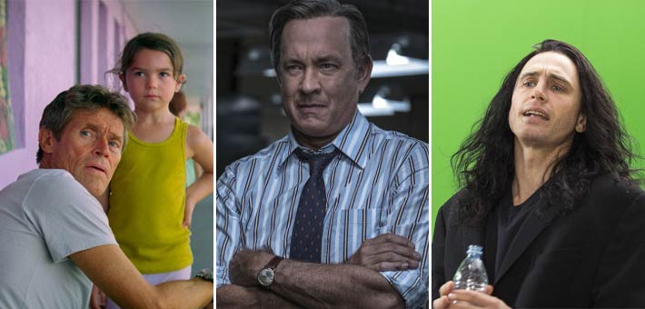 جيمس فرانكو وتوم هانكس وبروكلين برينس وويليام دافوي