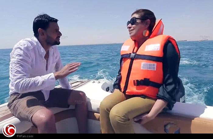 رامز جلال يصالح نشوى مصطفى