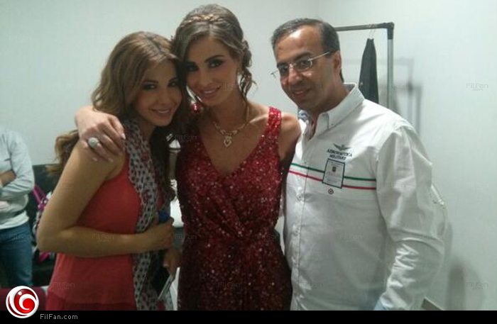 الدكتور نادر صعب وأنابيلا ونانسي