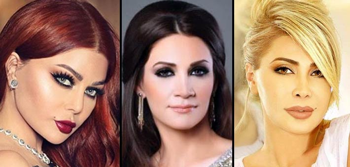 هيفاء وهبي وديانا حداد ونوال الزغبي