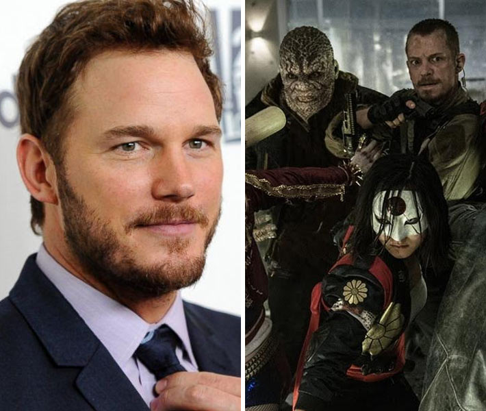  Suicide Squad   وكريس برات 