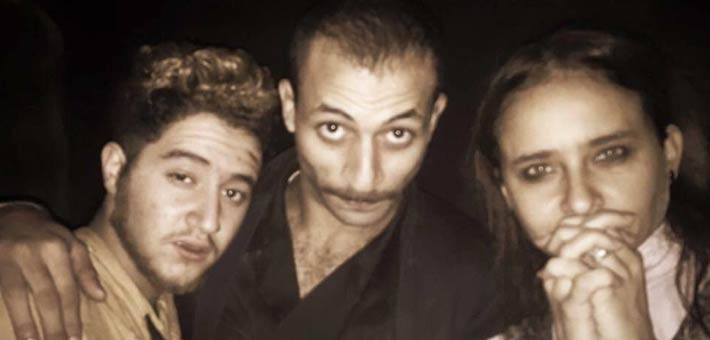 نيللي كريم مع أحمد مالك