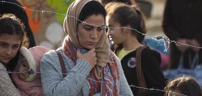 صبا مبارك في  فيلم "مسافر: حلب - إسطنبول"