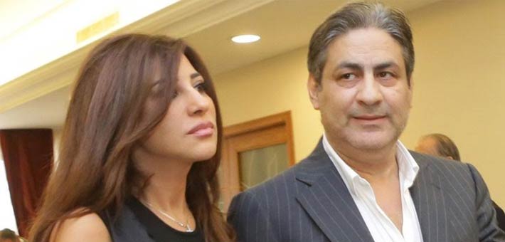 نجوى وشقيقها نقولا