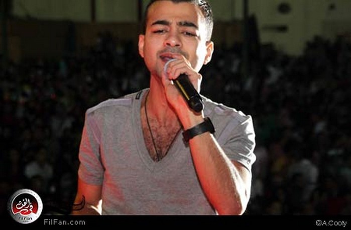 هيثم شاكر في الحفل