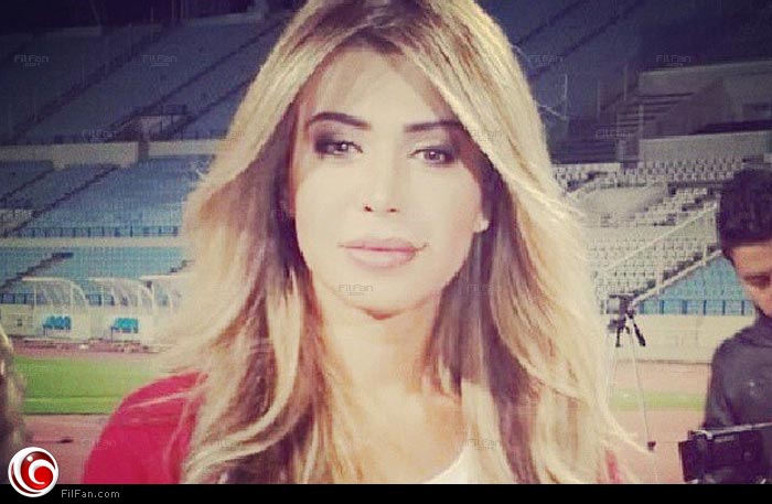 نوال الزغبي في كواليس التصوير