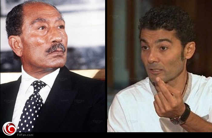 خالد النبوي وأنور السادات