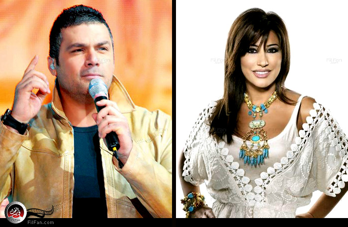 نجوى كرم وفارس كرم