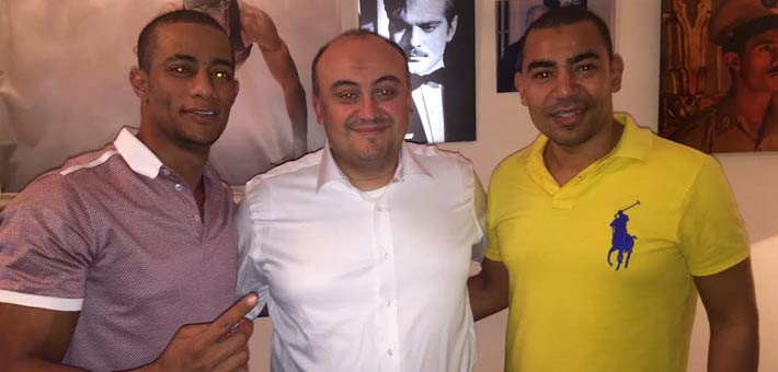 محمد رمضان وعلاء الكحكي