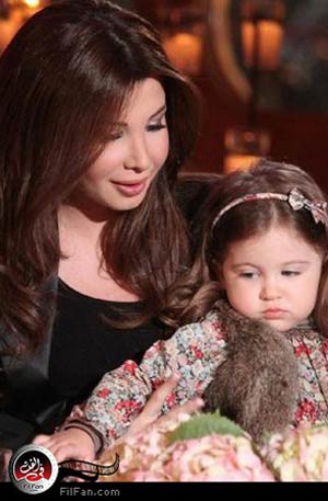 نانسي وميلا في البرنامج 