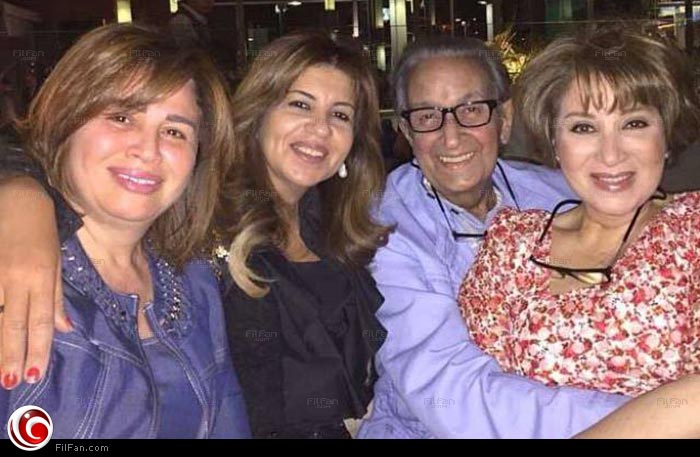 بوسي ونور الشريف وبوسي شلبي وإلهام شاهين