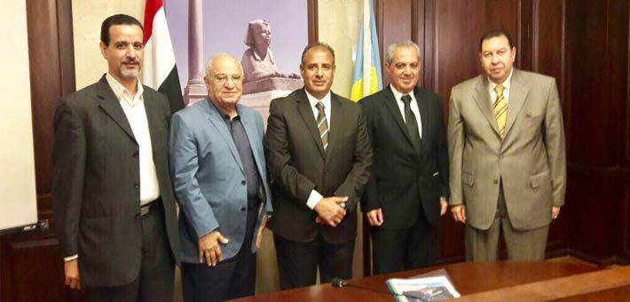 محافظ الإسكندرية وإدارة المهرجان