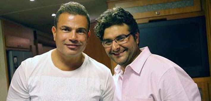 وليد منصور وعمرو دياب