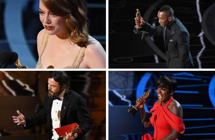 اختر أفضل وأسوأ خطابات قبول الجوائز في أوسكار 2017