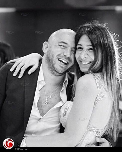 عسيلي وخطيبته نادين