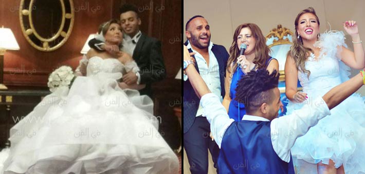 مي كساب بفستانين