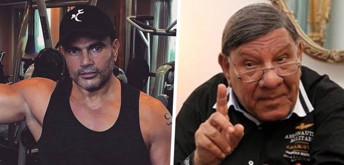 مفيد فوزي وعمرو دياب