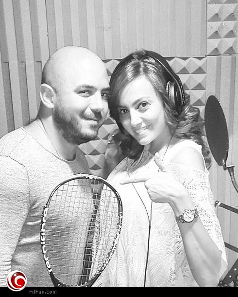 بشرى مع العسيلي في الاستوديو