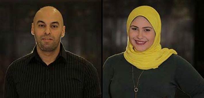 نسرين ناصر وعماد الصماد