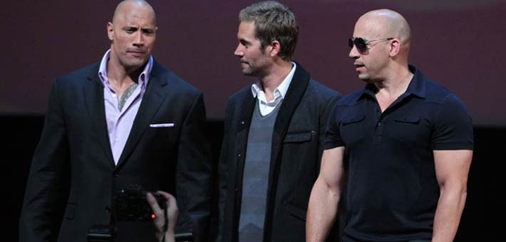 فين ديزل وبول ووكر ودوين جونسون