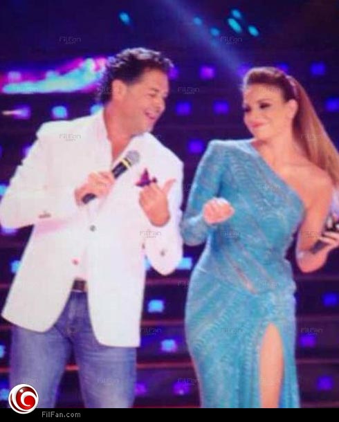 راغب علامة عم هيلدا خليفة في افتتاح &quot;ستار أكاديمي&quot; العاشر